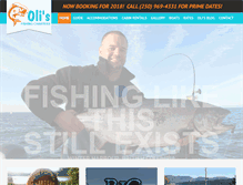 Tablet Screenshot of olisfishingcharters.com